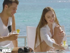 アナル, アスtoマウス, 茶髪の, チン, 顔射, ポルノスター, 馬乗り, ティーン