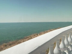 Grote mammen, Flashing, Moeder die ik wil neuken, Moeder, Buiten, Openbaar, Alleen, Tieten likken