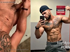 Amateur, Verga grande, Compilación, Gay, Masturbación, Músculo, Camara web