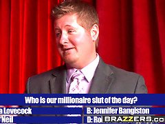 (April ONeil, Xander Corvus) - Who Wants To Fuck A Millionaire