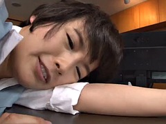 Nana, Japonaise, Bureau, Public, Adolescente