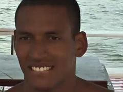 Anaal, Zwart, Pijpbeurt, Braziliaans, Zwart, Latijnse vrouw, Likken, Buiten