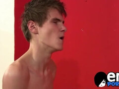 Emo twink Patrik Janovic pounds horny blonde twink bareback