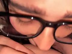 18 años, Belleza, Mamada, Novia, Enorme, Anilingus, Español, Puta