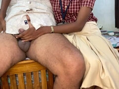 Anal, Hd, Indienne, Élève, Étudiant, Professeur, Uniforme, Vierge