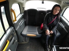 Amazing Darkhaired Babe Tells The Driver About Her Selfish Lover