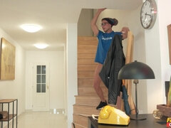 Asian Beauty's Steamy Wanking Accident