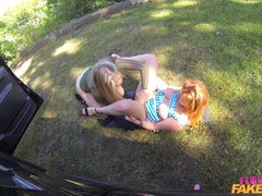 Stellung 69, Leie, In den arsch, Auto, Betrug, Lecken, Muschi, Spielzeuge