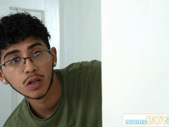Anya Olsen demands Stepmommy's Pussy be on her knees and ready for a hard fucking!