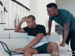 In den arsch, Schwarz, Blasen, Schwanz, Fett, Schwul, Hardcore, Arsch lecken