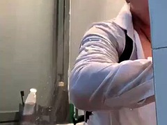 Asiatisch, Chinesisch, Schwul, Dusche, Solo