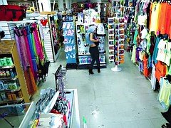 Shoplifter Carolina Sweets rides the LP Officers cock