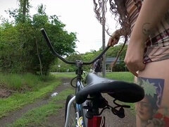Анальный секс, Большая жопа, На природе, Тату