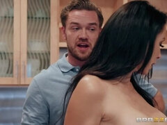 浮気者, カップル, 眼鏡, 母, ピアス, オマンコ, 義母, タトゥー