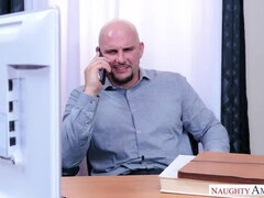 Americano, Polla, Sexo duro, Lamidas, Oficina, Coño, Realidad, Afeitado