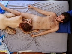 Amateur, Couple, Petite amie, Fait maison, Rousse roux