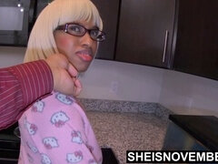 Americano, Niñera, Negro, Ébano, Sexo fuerte