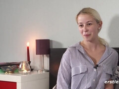 Leie, Dildo, Deutsch, Masturbation, Natürlichen titten, Rasiert, Solo, Spielzeuge