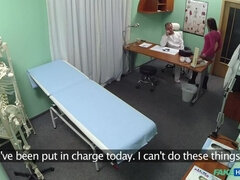 素人, フェラチオ, 指いじり, なめる, 看護婦, オフィス, ハメ撮り, オマンコ