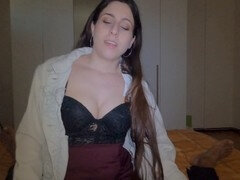 Amateur, Tromperie, Couple, Cocu, Époux mari, Italienne, Épouse