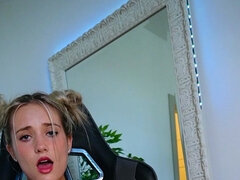 ブロンド, オナニー, ガリガリ, ストッキング, ティーン, ティーンアナル, オッパイの, おもちゃ