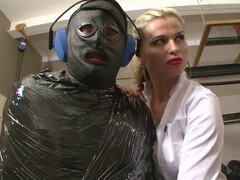Sadomasochismus, Blondine, Fesselspiele, Weibliche domination, Deutsch, Sklave