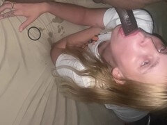 18 jaar, Amerikaans, Brits, Huisgemaakt, Moeder, Klein, Kut duiken, Kousen