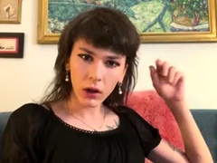 イく瞬間, オナニー, シーメール, 一人