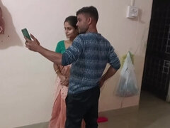 Leie, Tussi, Grosser schwanz, Blasen, Braunhaarige, Indisch, Milf