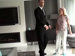 Sadomasochismus, Grosser schwanz, Fesselspiele, Britisch, Sperma im mund, Fetisch, Hd, Zierlich