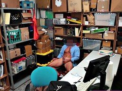 Shoplifter Alex Harper Gets Fucked In The Office