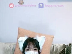 素人, 美女, 中国人, 足, 指いじり, 一人, オッパイの, おもちゃ