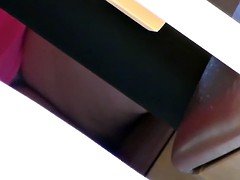 Amateur, Gorda, Estudiante, Bajo la falda, Voyeur