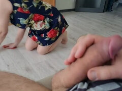 Leie, Grosser schwanz, Spermaladung, Schwanz, Flashen, Wichsen, Natürlichen titten, Spanner