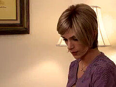 Anaal, Blond, Rondborstig, Secretaresse, Shemale