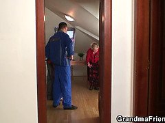 ブロンド, チェコ, お婆さん, Hd, 熟年, 母, 現実, 三人