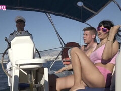 デカチン, デカパイ, フェラチオ, 人形, ギリシア人, なめる, オマンコ, ティーン