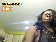 Culo, Culo grande, Negro, Ébano, Masturbación