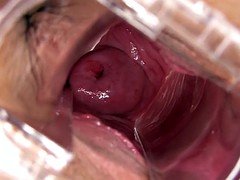 PJGIRLS Macro pussy speculum exploration deep inside Nathaly