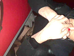 素人, アナル, フェラチオ, 映画, カップル, カワイイ, シーメール, ストッキング