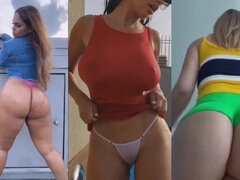 Amateur, Gros cul, Gros seins, Blonde, Brunette brune, Compilation, Fait maison, Nénés