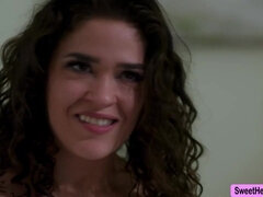 Gros seins, Blonde, Face assise, Massage, Huilée, Orgasme, Actrice du porno, Chatte