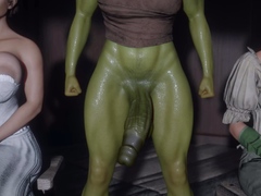 Tridimensionnel, Anal, Tir de sperme, Futanari, Hd, Mère que j'aimerais baiser