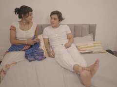 Cul, Gros cul, Indienne, Domestique, Seins naturels, Mamelons, Étudiant, Adolescente