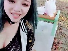 デカパイ, 中国人, イく瞬間, ジム, ハードコア, オナニー, 一人, ヴィンテージ