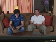 Badkamer, Grote kont, Grote mammen, Sperma shot, Likken, Doordringend, Spion, Tatoeage