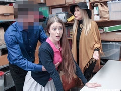 お尻, ブロンド, フェラチオ, バック, 手コキする, 淫乱熟女, 三人, オッパイの