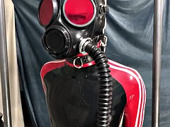 Asiático, Sadomasoquismo, Chino, Electro, Gay, Látex, Latex, Juguetes