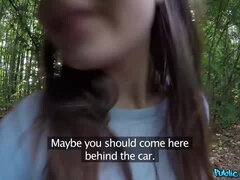 Stellung 69, Grosser schwanz, Auto, Kehlenfick, Latina, Im freien, Öffentlich, Muschi