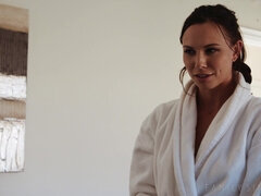 Americano, Culo, Cuarto de baño, Mamada, Familia, Lamidas, Coño, Ducha